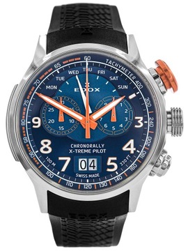 MĘSKI ZEGAREK EDOX 38001 TINOCA BUO3 CHRONORALLY