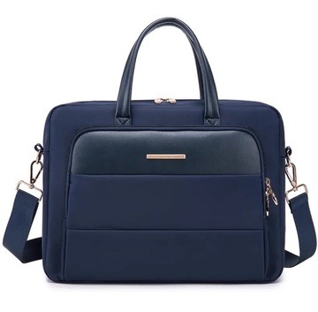 Сумка через плечо для ноутбуков с диагональю 15,6–17 дюймов. Деловая сумка-портфель с рукавами.