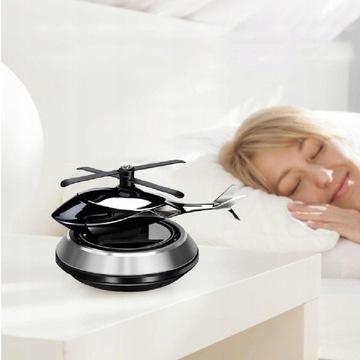 DYFUZOR ZAPACHOWY SAMOCHODOWY ENERGIA SŁONECZNA ŚMIGŁOWIEC Z PERFUMY