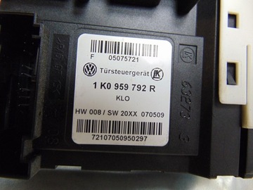 MECHANIZMUS OKNO PRAVÝ PŘEDNÍ VW TIGUAN 5N1837730C EVROPA