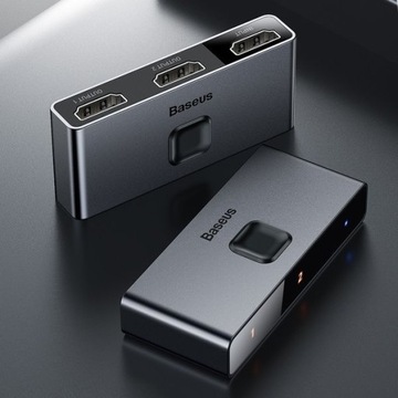 Разветвитель Разветвитель HDMI 2 ПОРТА CAHUB-BC0G Baseus