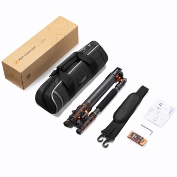 Карбоновый фотоштатив K&F с шаровой головкой 28 мм (KF09.093v2)