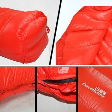 Легкий уличный спальный мешок на пуху для мамы