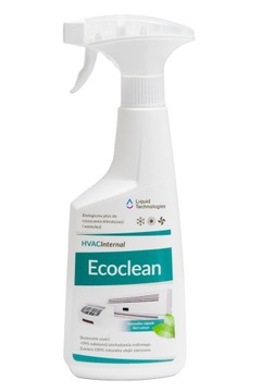GOTOWY PŁYN ECOCLEAN 500 ml DO CZYSZCZENIA KLIMATYZACJI ZAPACH CYTRYNA