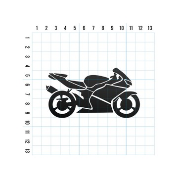 ЧЕРНАЯ НАКЛЕЙКА ДЛЯ МОТОЦИКЛА МОТОЦИКЛ ДЛЯ АВТОМОБИЛЯ