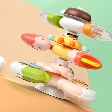 НАБОР СПИННЕРОВ x3 ПОГРЕМКИ С ПРИСОСКОЙ, НА ВИНТАХ, СЕНСОРНЫЕ