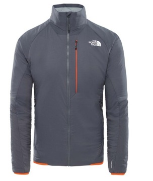 THE NORTH FACE KURTKA MĘSKA SZARA NA ZAMEK CASUAL LOGO L 0Z4C6*