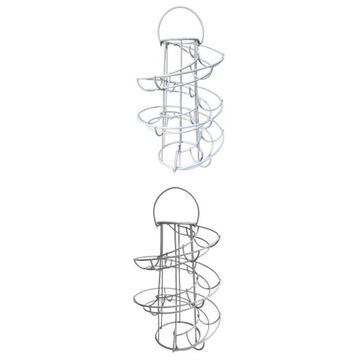 2x Jajka Spiral Holder Roller Rack Dozownik P