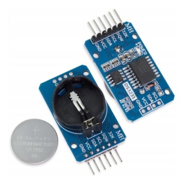 Zegar RTC DS3231 AT24C32 + Bateria Moduł Czasu Rzeczywistego Do Arduino