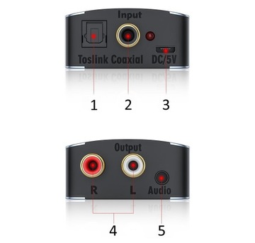 КОНВЕРТЕР ЦАП SPDIF КОНВЕРТЕР 192 кГц USB WIREWAY D03K + БЕСПЛАТНЫЙ КАБЕЛЬ