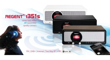 Spotify DAB+ FM Ferguson Regent i351S белое интернет-радио