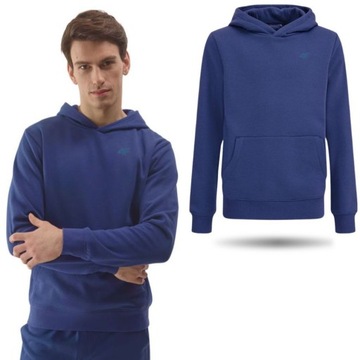 BLUZA MĘSKA 4F DRESOWA SPORTOWA CIEPŁA WYGODNA NA CO DZIEŃ