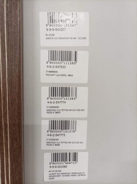 2-створчатая выдвижная раздвижная дверь шириной 120 см с кассетой и лентами