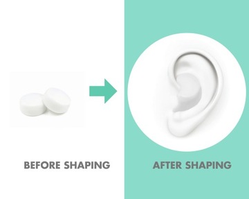 Универсальные беруши Haspro, заглушки, 6 пар.