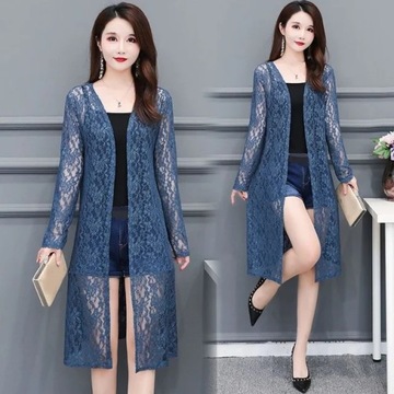 Women Summer Long Cardigan Female Cardigans Long S