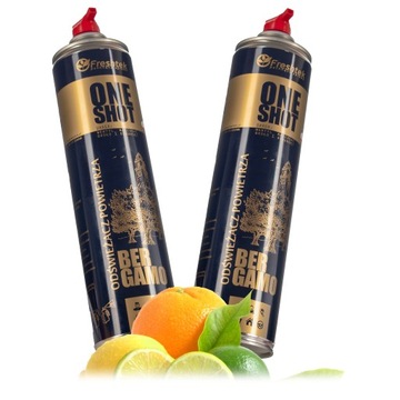 FRESHTEK ONE SHOT ODŚWIEŻACZ BERGAMO 600ml 2 sztuki