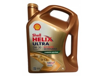 SHELL HELIX ULTRA ECT OIL C2 C3 0W30 4л.