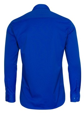 Quickside koszula męska niebieski slim rozmiar 3XL