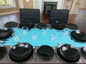 BOGUCICE COTTAGE BLACK SERWIS OBIADOWY 36 EL