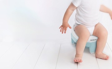 NICEKIDS противоскользящий горшок 3в1, крышка для унитаза, сиденье для унитаза, синее