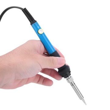 Электрический паяльник с регулируемой температурой, 60 Вт
