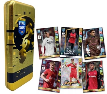 Puszka Panini ADRENALYN XL FIFA 365 2025 Puszka + Zestaw 20Kart +4 Limited