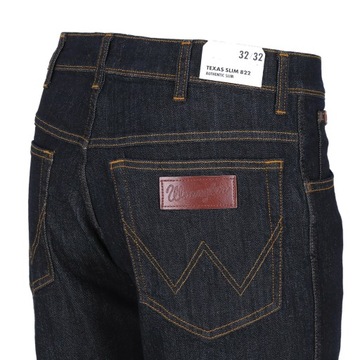 ДЖИНСЫ WRANGLER TEXAS SLIM ТЕМНЫЕ ПРОПОЛАСНЫЕ - W31 L34