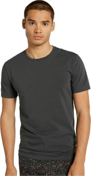 Tezenis T-shirt koszulka 100% bawełna krój REGULAR ciemna szara M