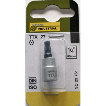 PROXXON 23761 nasadka Torx TTX 27 1/4 cala