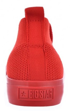 trampki Big Star damskie czerwone buty JJ274094 39