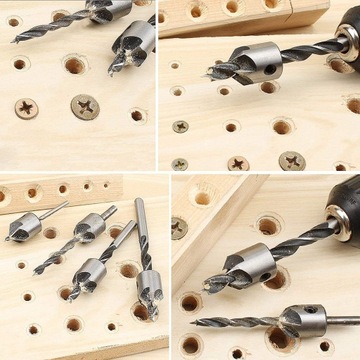 СВЕРЛА ПО ДЕРЕВУ С НАБОРОМ СВЕРЛ КОНТР-СВЕРЛА