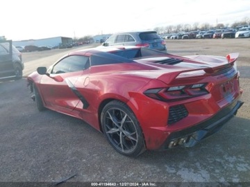 Chevrolet Corvette C7 2022 Chevrolet Corvette 2022r., STINGRAY 3LT, od ubezpieczalni 6.2 Benzyna 495KM, zdjęcie 4