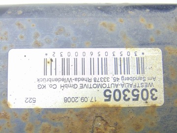 HAK HOLOWNICZY BELKA KULA WESTFALIA AUDI A4 B8 KOMBI 8T0800491C