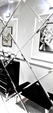 Lustro Fazowane Glamour 85x170