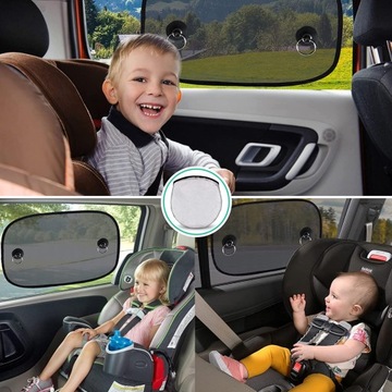 СОЛНЦЕЗАЩИТНЫЙ КОЗЫРЕК АВТОМОБИЛЬНЫЙ ДЛЯ БОКОВОГО ОКНА WINDOW UNIVERSAL 2 ШТ.