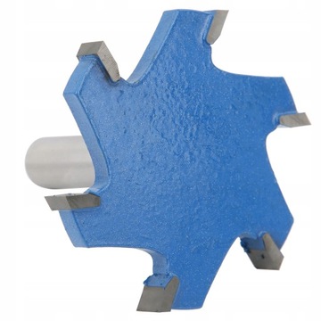 Деревообрабатывающий фрезерный станок с хвостовиком 12 мм, 6 зубьев T-образной формы