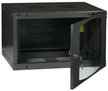 Szafa RACK wisząca MONITORING CCTV R19-6U/450/2S