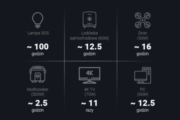 Przenośna mobilna stacja ładująca Navitel NS1000