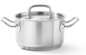 GARNEK ŚREDNI KITCHEN LINE Z POKRYWKĄ 15 l ø320 mm