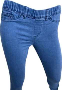 TEZENIS by CALZEDONIA Legginsy spodnie jeans M -38 ZAMKI