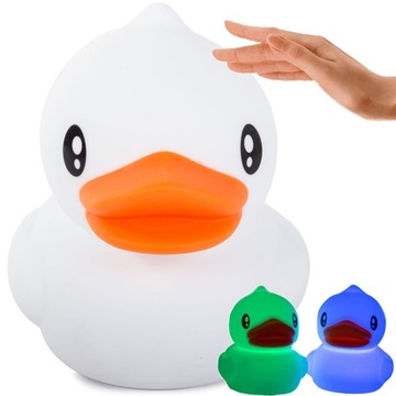 LED DUCK RGB НОЧНИК ДЛЯ ДЕТЕЙ, USB TOUCH