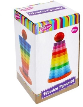 КРАСОЧНАЯ ЗАГАДКА С ДЕРЕВЯННЫМИ ПИРАМИДАМИ