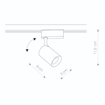 OPRAWY - PROFILE IRIS LED 7W