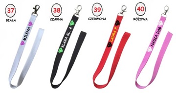 Smycz na klucze PERSONALIZOWANA - dla dziewczyny, mamy itp