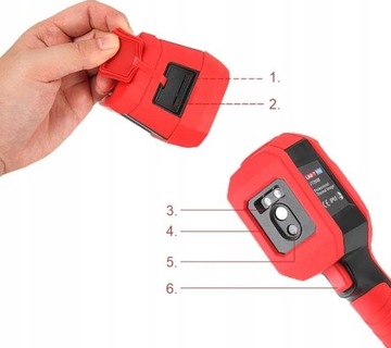 Тепловизионная камера Uni-t UTI720A/UTI260A