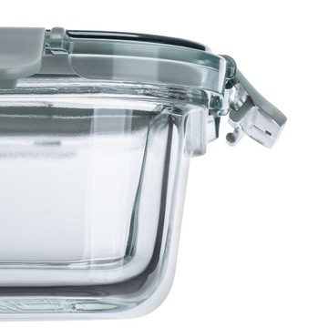 Пищевые контейнеры стеклянные 4x 1L контейнеры с отделениями для ланч -боксов