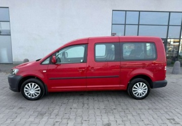 Volkswagen Caddy III Kombi Facelifting 2.0 EcoFuel 109KM 2014 Volkswagen Caddy 2.0 MPI 109 KM MAXI 7osobowy instalacja LPG Nowa Zarejest, zdjęcie 1