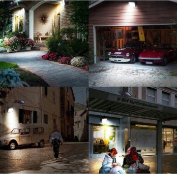 СОЛНЕЧНЫЙ светодиодный фонарь ЛАМПА СУМЕРКИ ДАТЧИК ДВИЖЕНИЯ