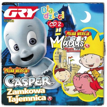Casper zamkowa tajemnica Król Maciuś Pierwszy weso