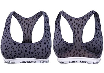 CALVIN KLEIN DAMSKI BIUSTONOSZ SPORTOWY GREY r. XS